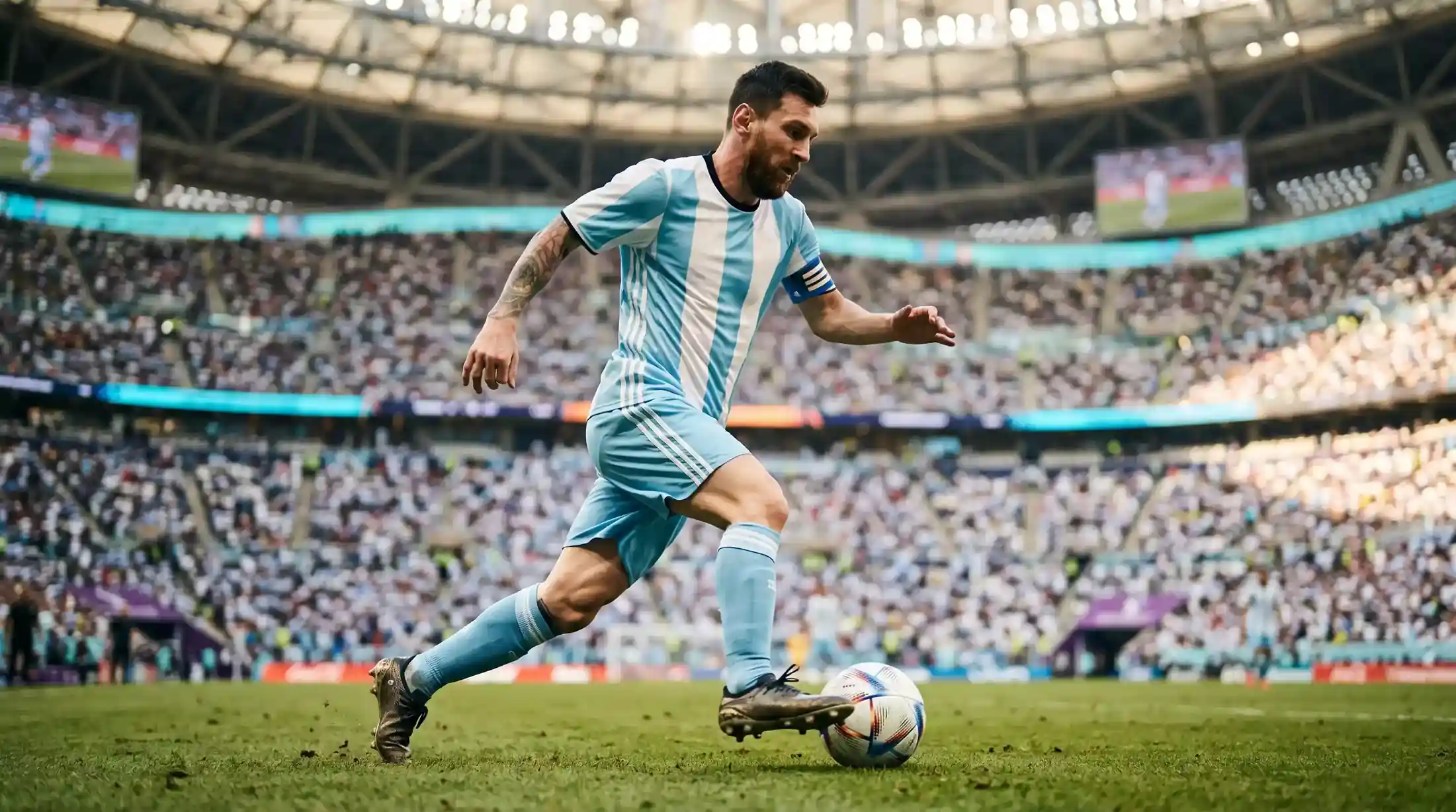 Lionel Messi in actie voor Argentinië op het WK 2026, op jacht naar het doelpuntenrecord